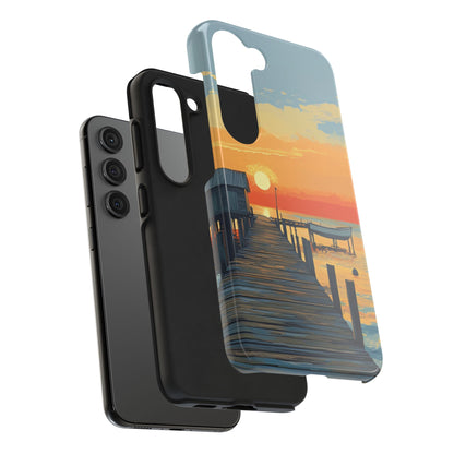 Coastal Sunrise Tough Phone Case For iphone & Samsung Galaxy - Ruppy's Creations