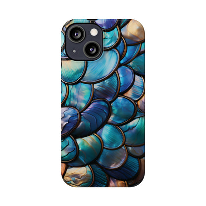 Abalone Look Slim Phone Case For I-Phone