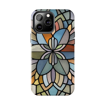 Stained Glass Look Tough Phone Case For I-Phone