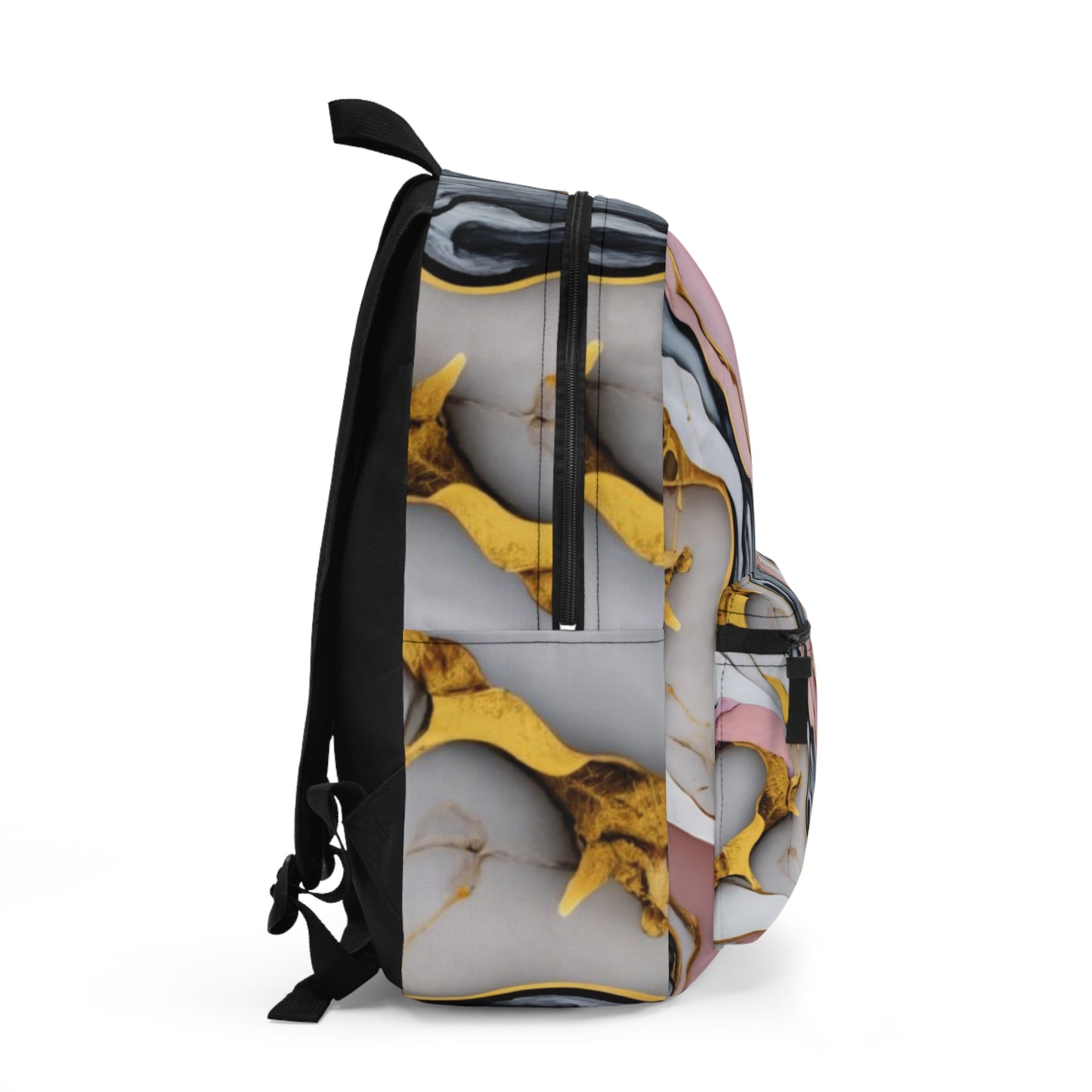 Golden Marble Backpack