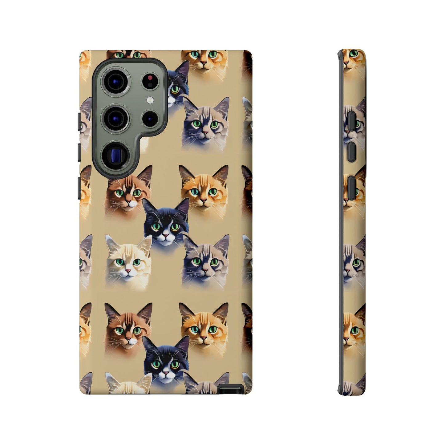 Cat Lovers Tough Cell Phone Case - Ruppy's Creations