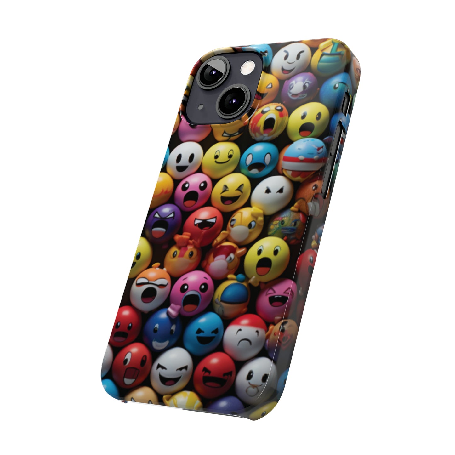 Emoji fun Slim Phone Cases