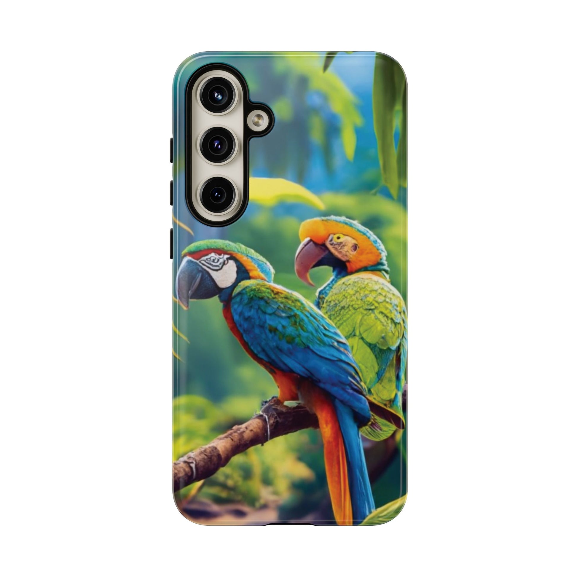 Tropical Birds Tough Cell Phone Cases - Ruppy's Creations