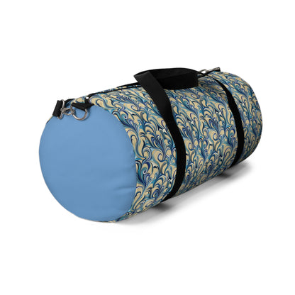 Hues of Blue Vines Duffel Bag