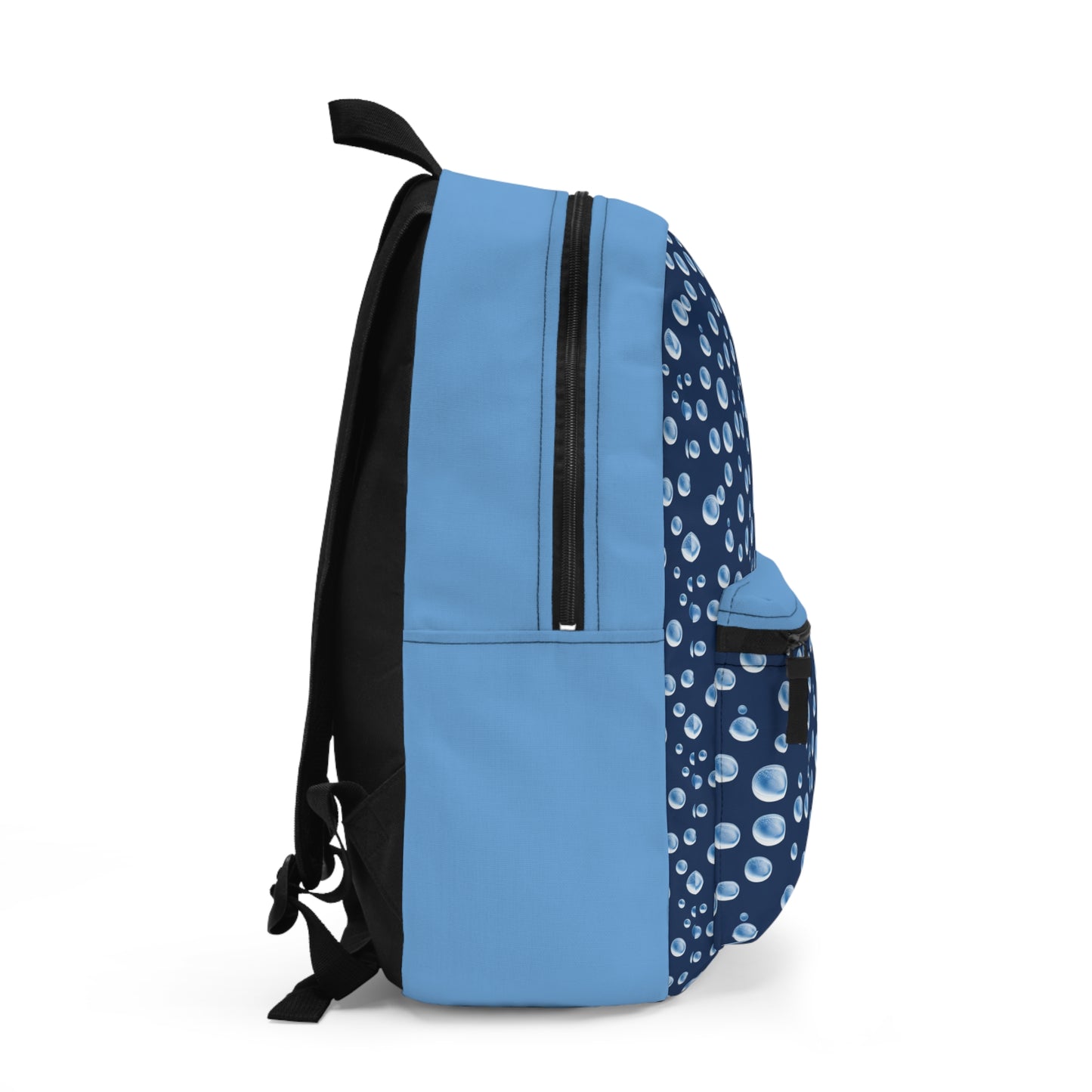 Water Bubbles Blue Backpack