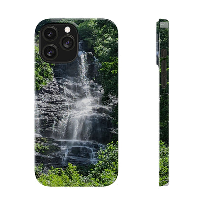 I Phone Waterfall Print Slim Phone Case