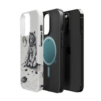 Space Cat MagSafe Tough iPhone Case - Ruppy's Creations