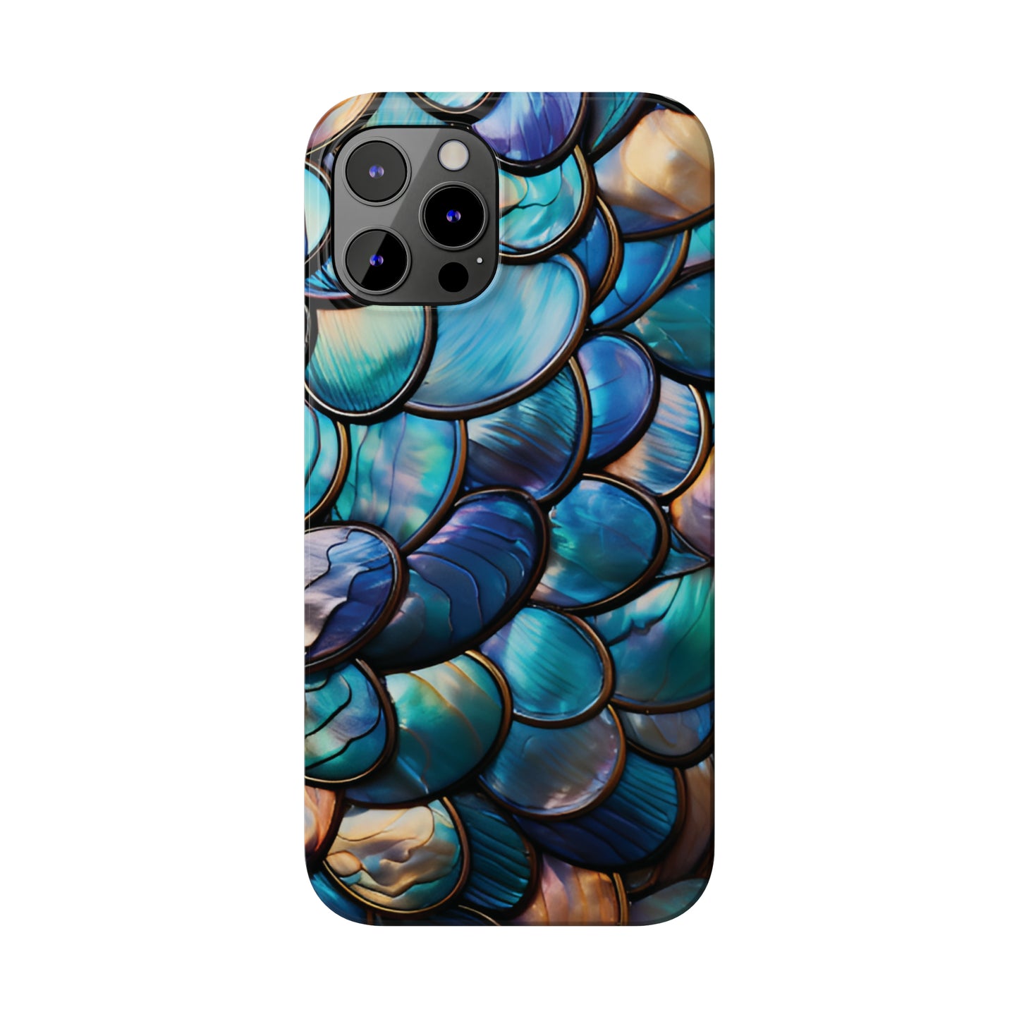 Abalone Look Slim Phone Case For I-Phone