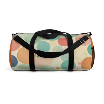 Circles in Pastel Duffel Bag