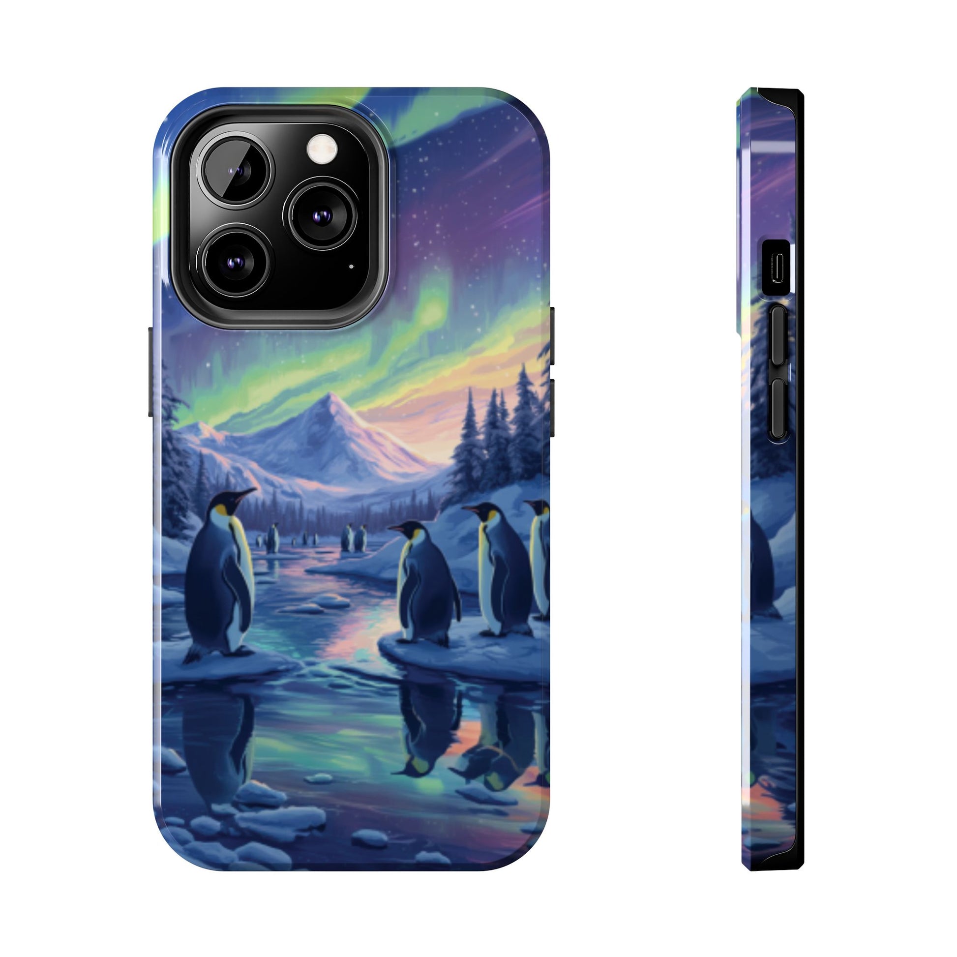 Arctic Glow Tough Phone Case for iphone & Samsung - Ruppy's Creations