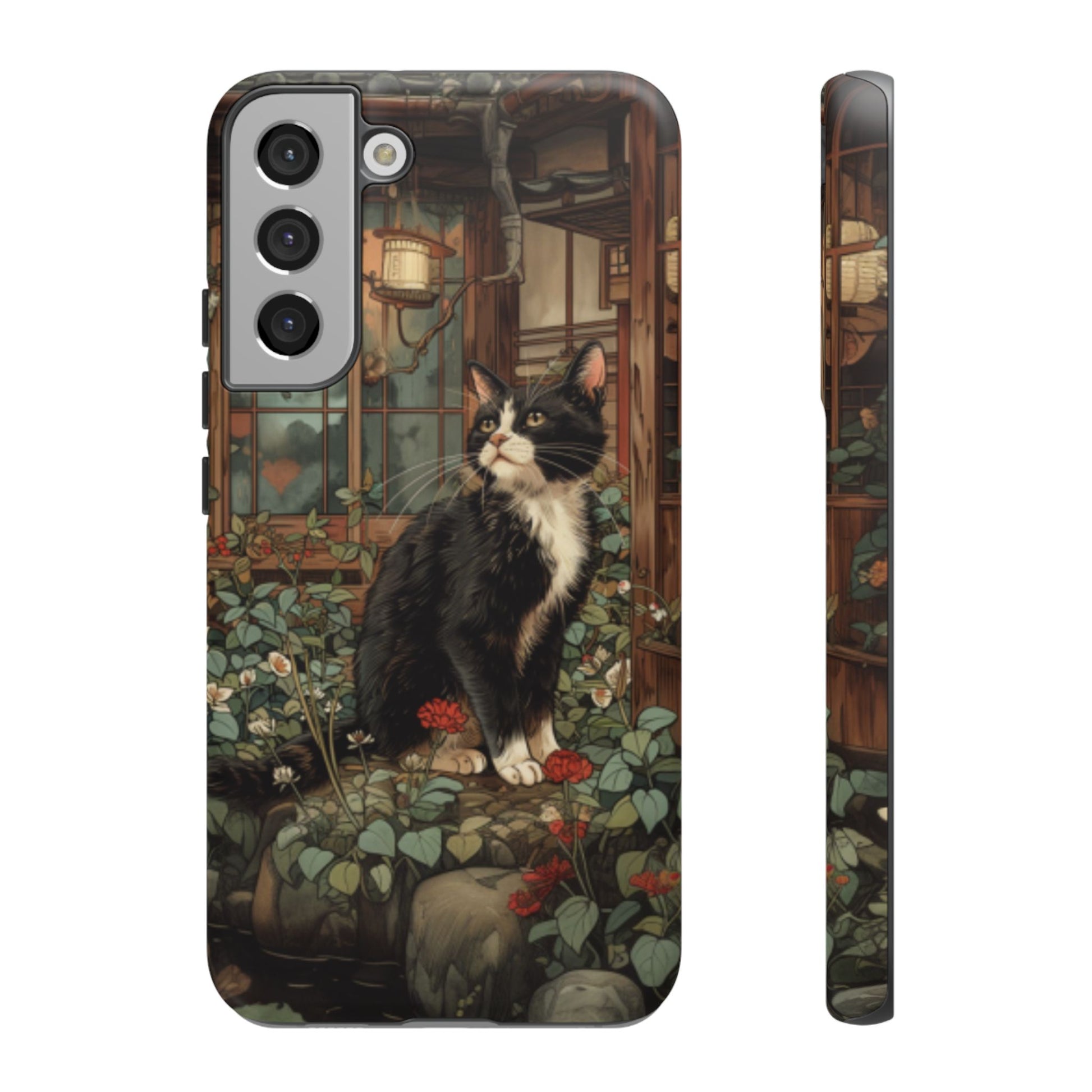 Garden Cat Tough Cell Case - Ruppy's Creations