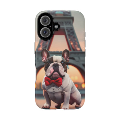 French Bull Dog in Paris Cell Phone Tough Case - Ruppy's Creations