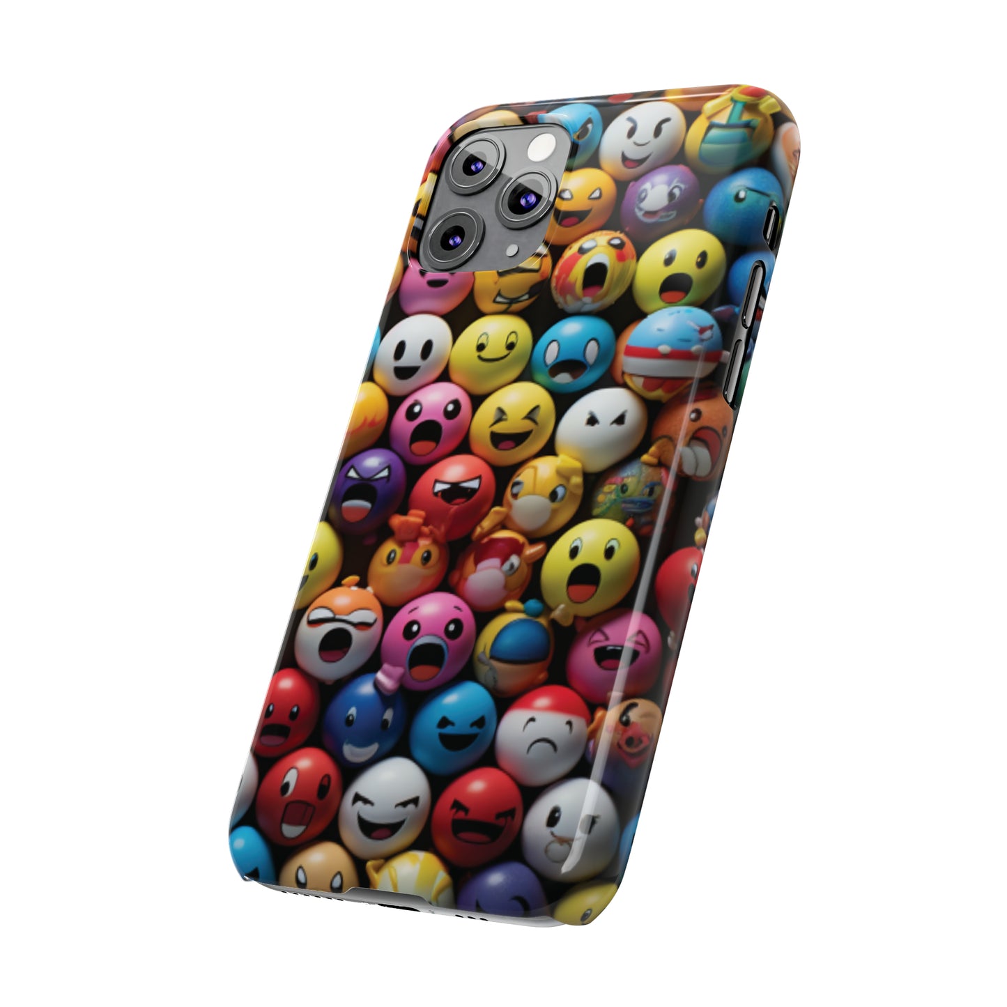 Emoji fun Slim Phone Cases