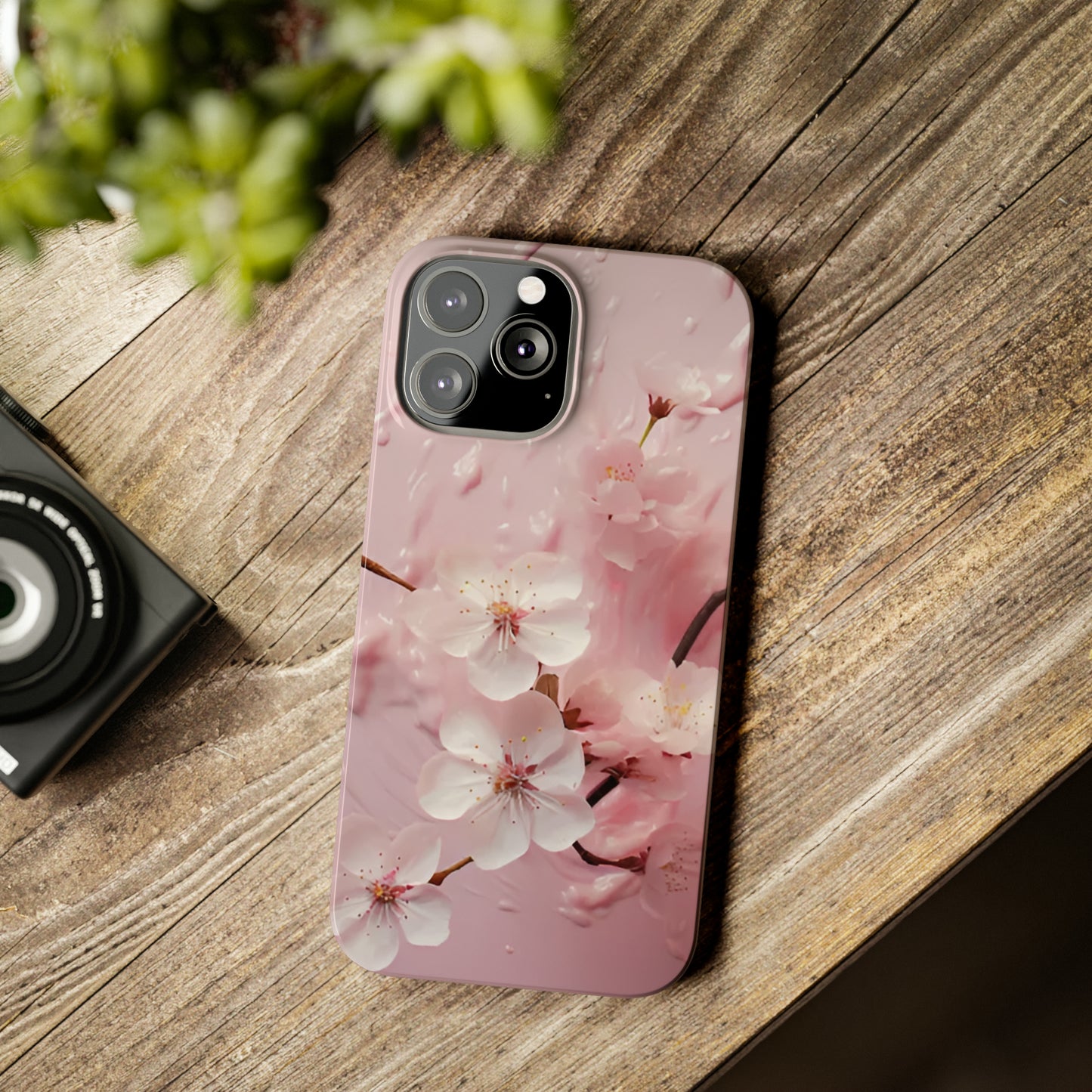 Cherry Blossom Slim Phone Case For I-PHone