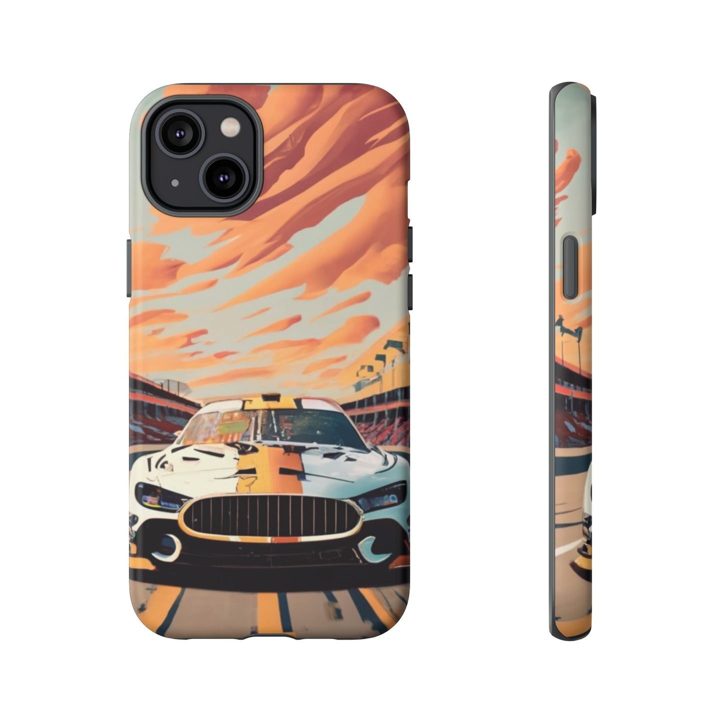 Race Car Tough Cell Phone Case - Ruppy's Creations