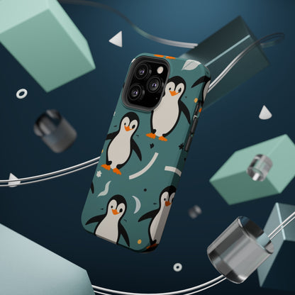 Adorable Penguins MagSafe Tough Case for I-Phone