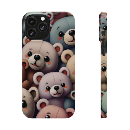 Teddy Bears I phone Slim Phone Cases