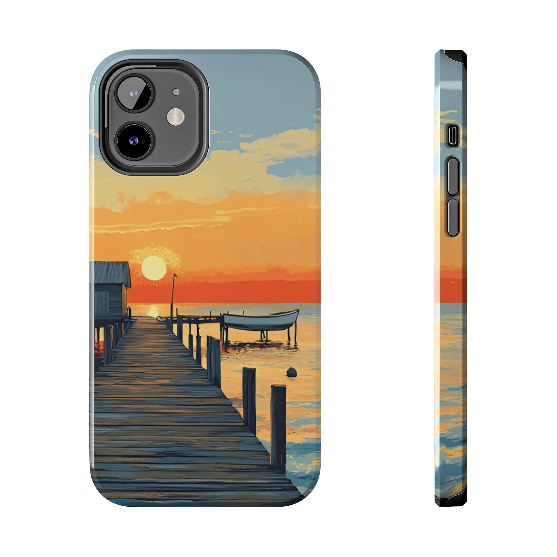 Coastal Sunrise Tough Phone Case For iphone & Samsung Galaxy - Ruppy's Creations