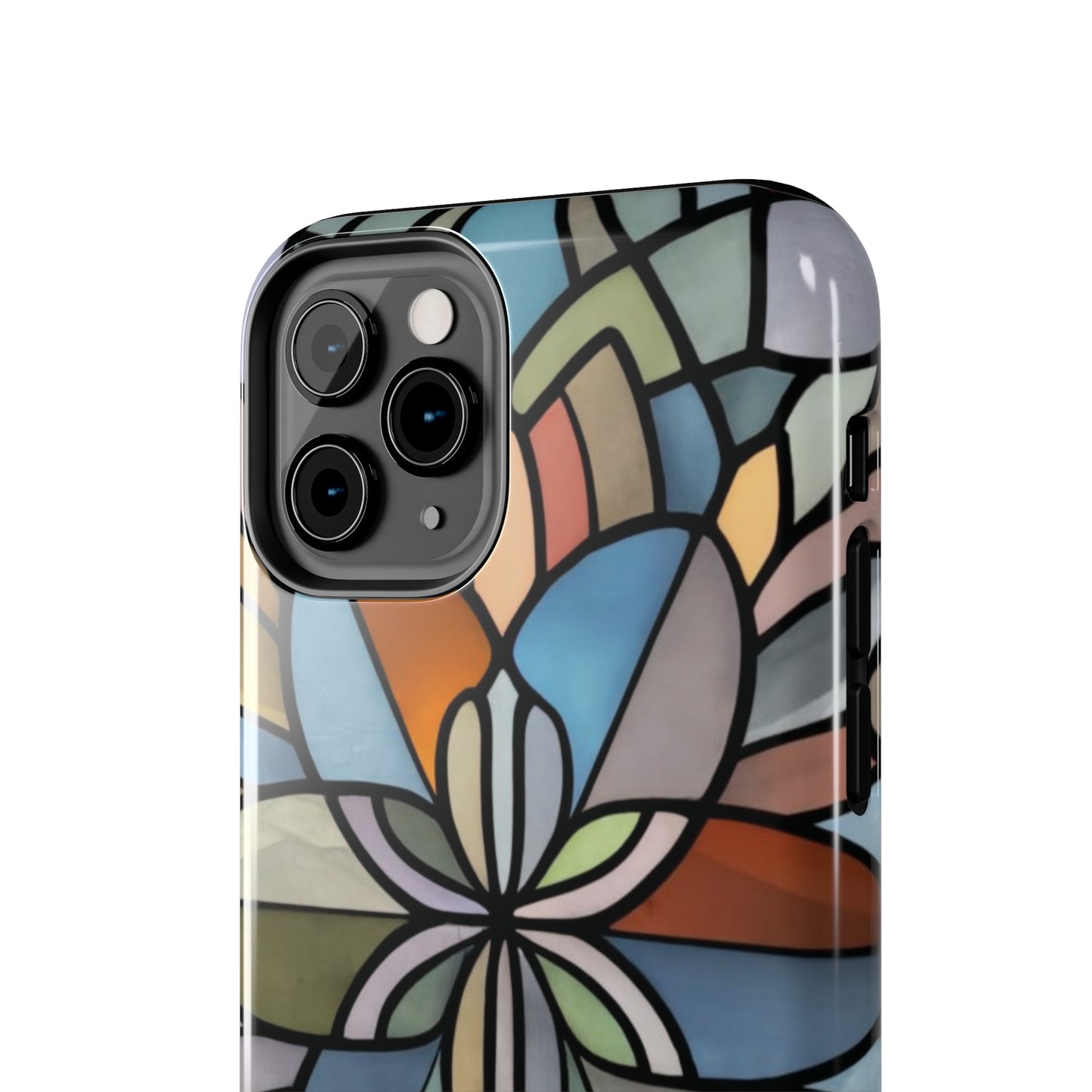 Stained Glass Look Tough Phone Case For I-Phone