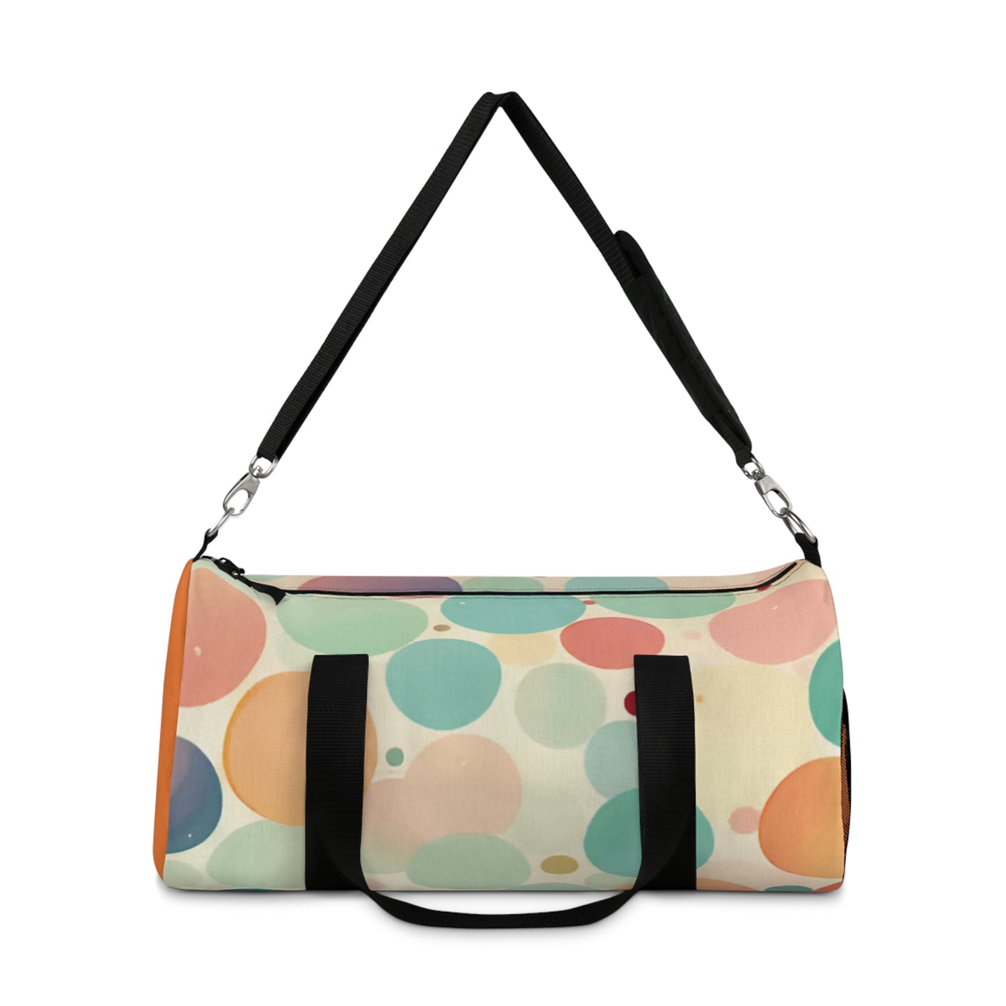 Circles in Pastel Duffel Bag