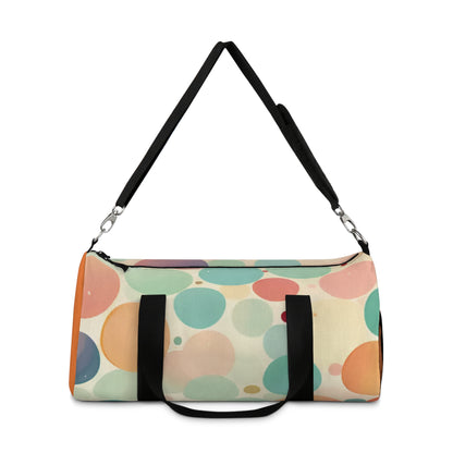 Circles in Pastel Duffel Bag