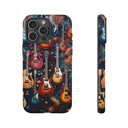 Electric Guitars in Space Tough Phone Case - Ruppy's Creations