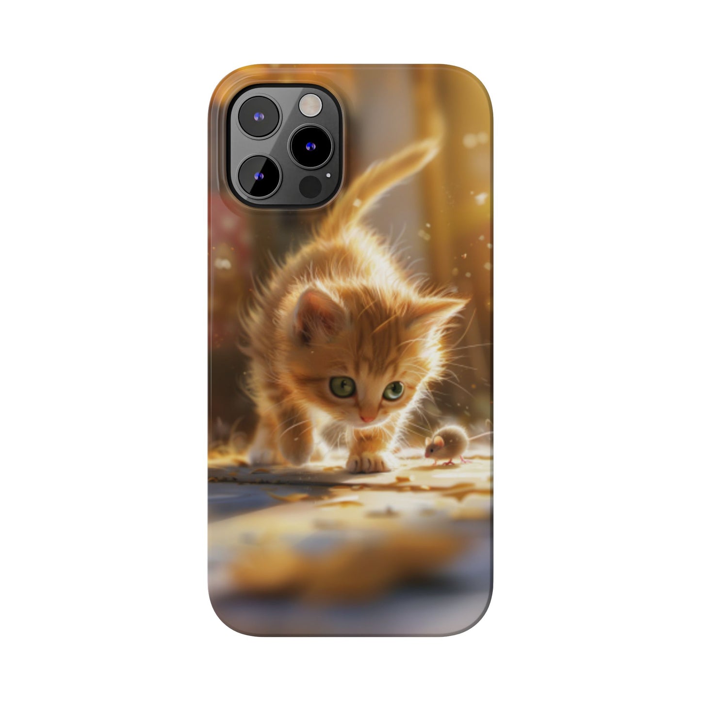 Cat & Mouse Slim iPhone Case - Ruppy's Creations