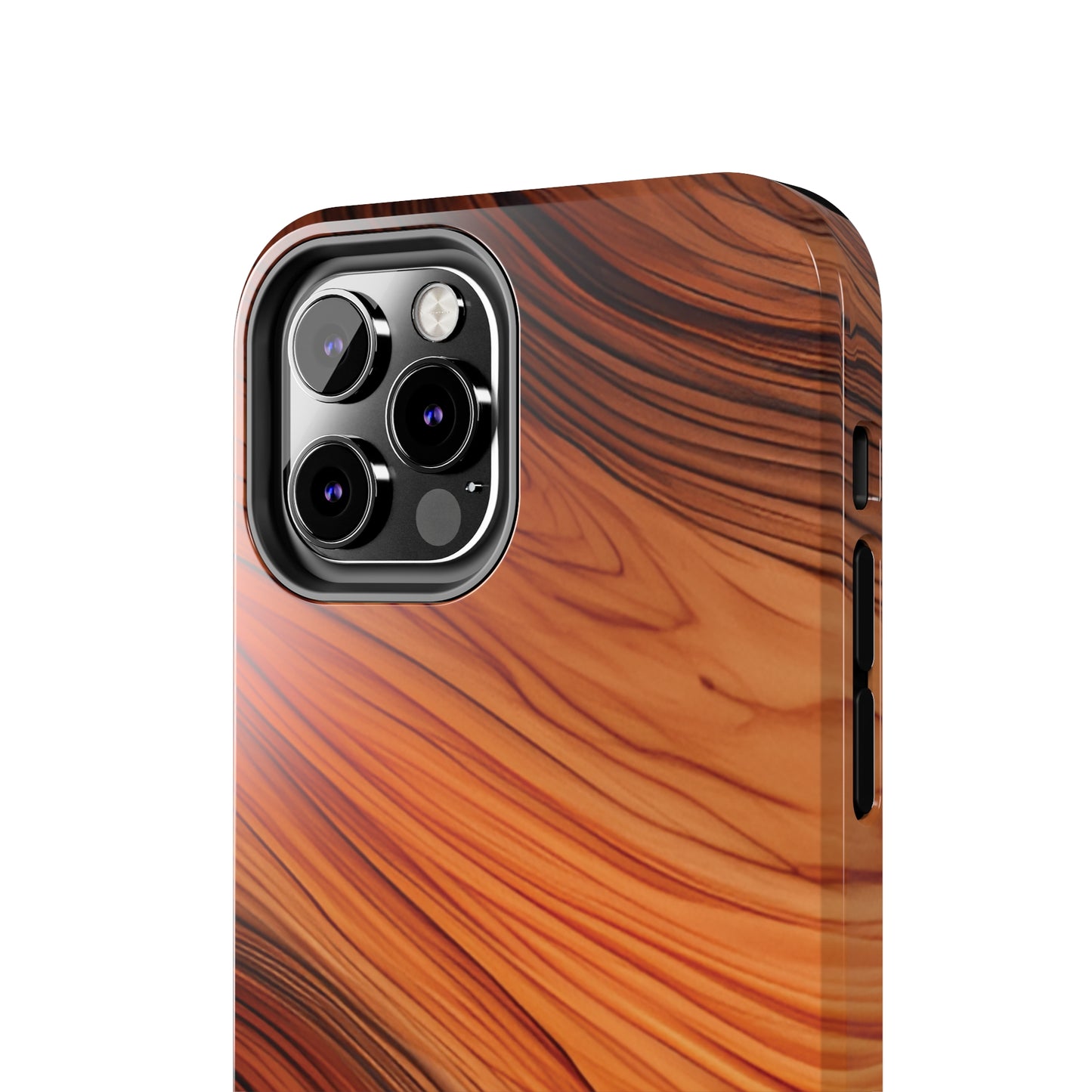 Wood Grain Look Tough Phone Case