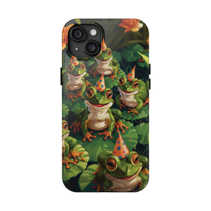 Frog Party Tough iPhone Case - Ruppy's Creations