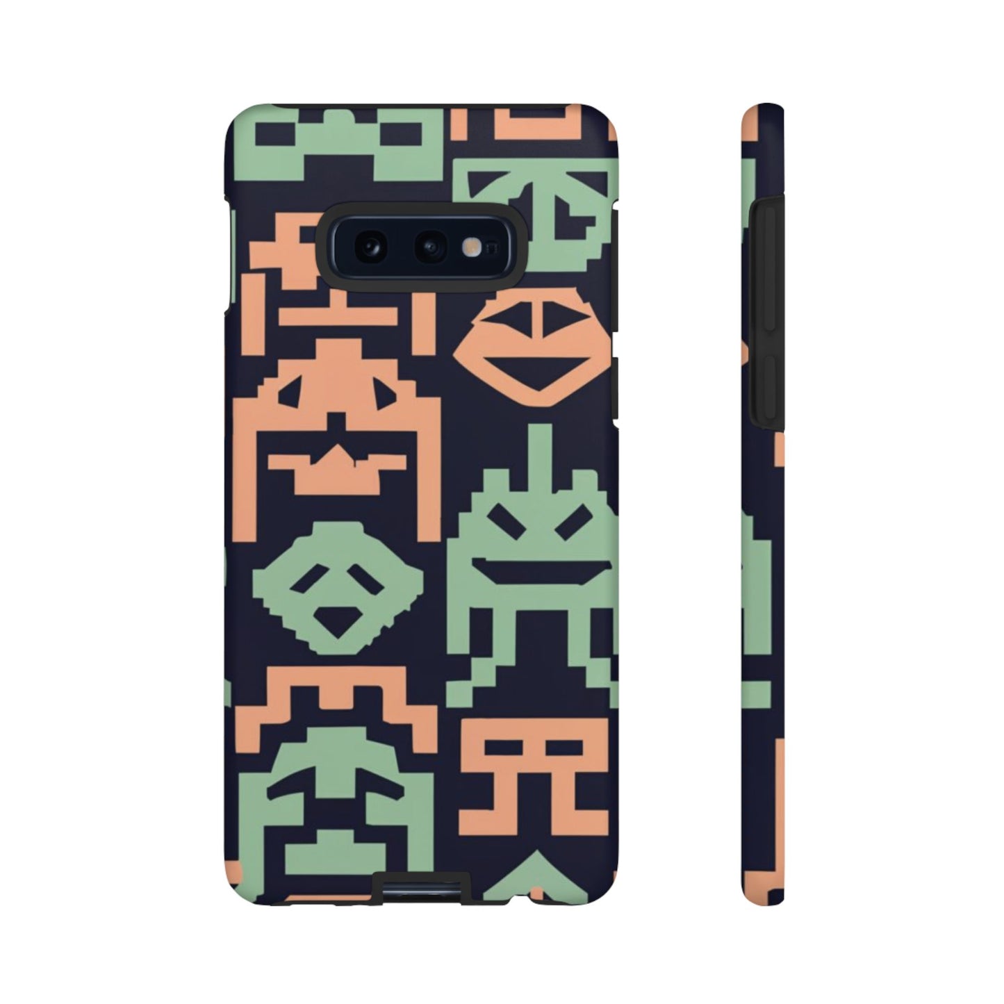 Vintage Video Space Game Graphics Tough Cell Phone Case - Ruppy's Creations