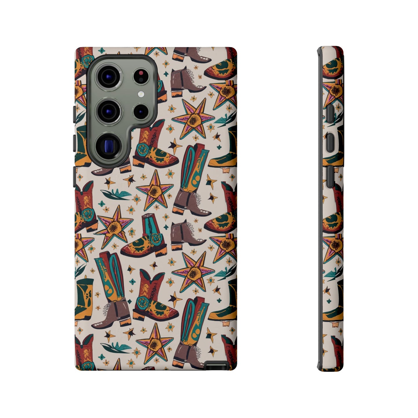 Cowboy Boots I Phone, Samsung, Google Pixel Tough Case - Ruppy's Creations