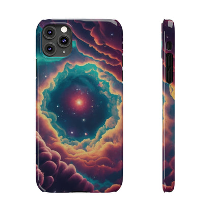 Space Nebula Slim Phone Case For I-phone