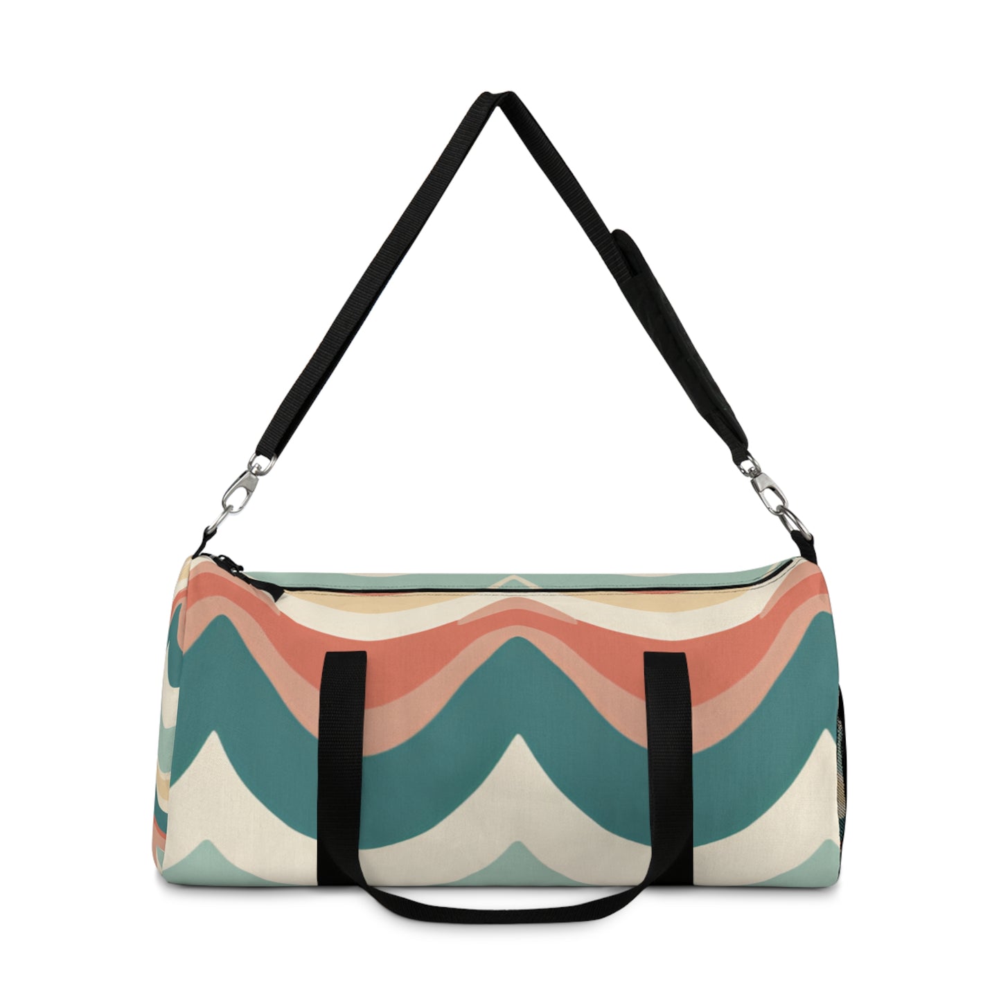 Chevron Print Duffel Bag