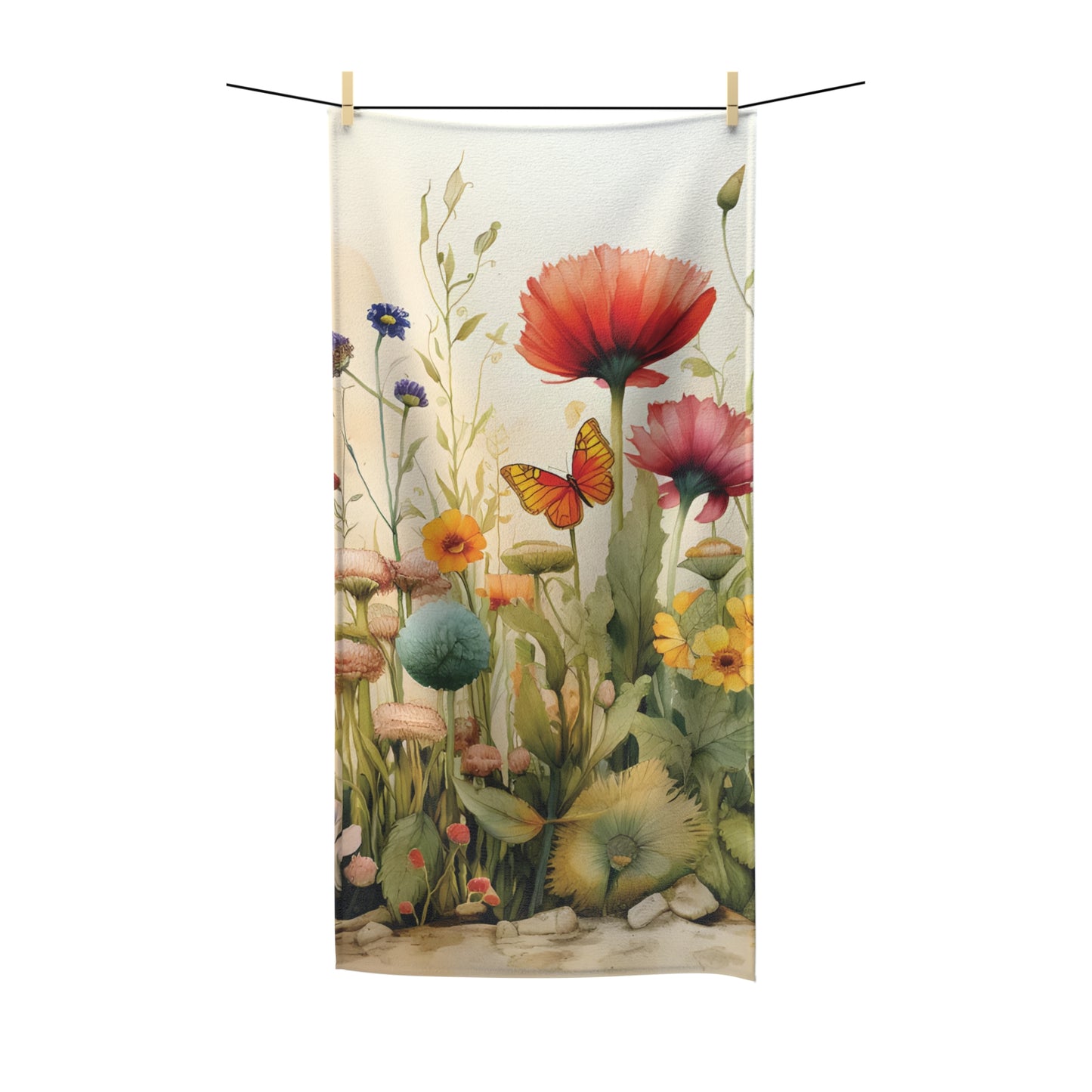 Visions of Spring Polycotton Towel