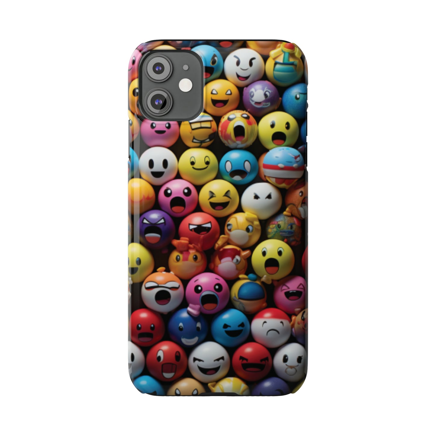 Emoji fun Slim Phone Cases