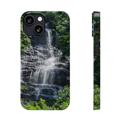 I Phone Waterfall Print Slim Phone Case