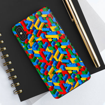 Lego Type Design I Phone Tough Phone Case