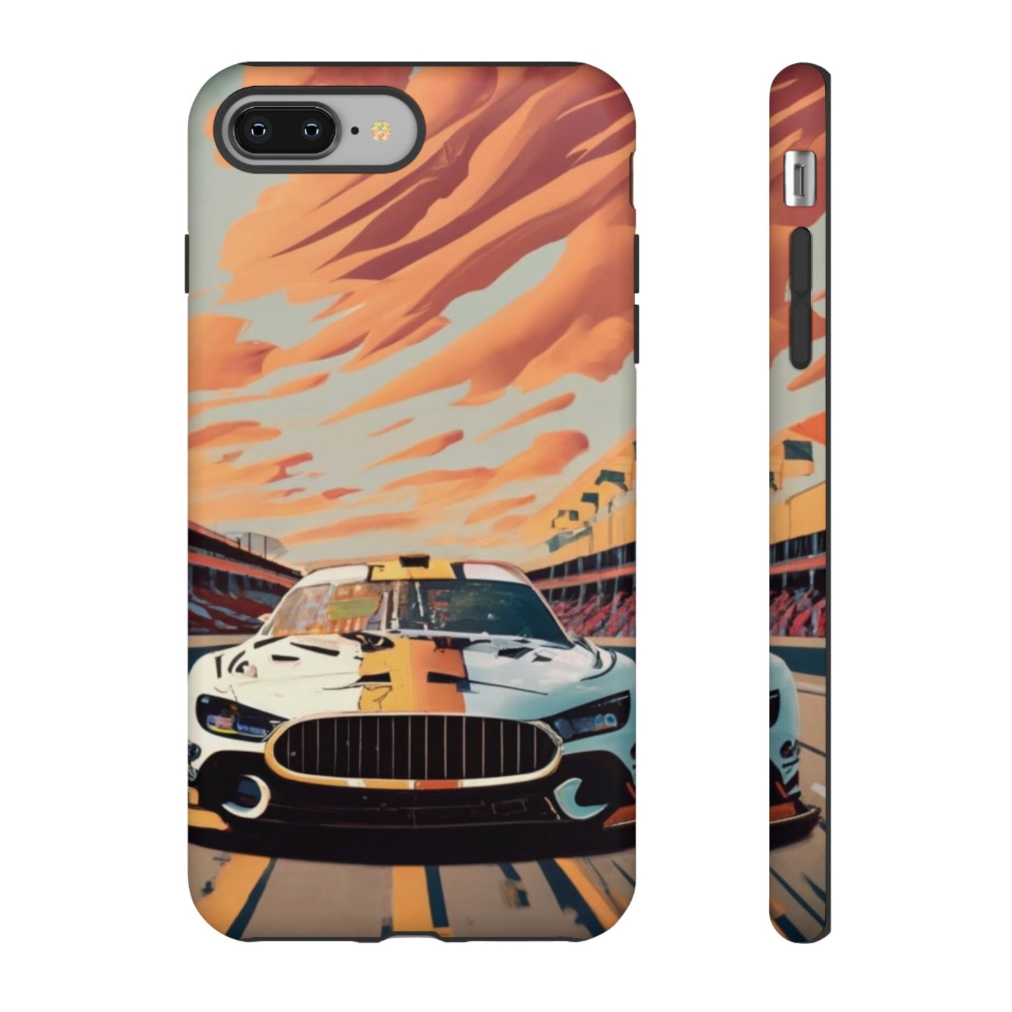 Race Car Tough Cell Phone Case - Ruppy's Creations