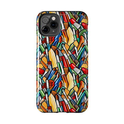 Artist Brush I phone Tough Phone Cases