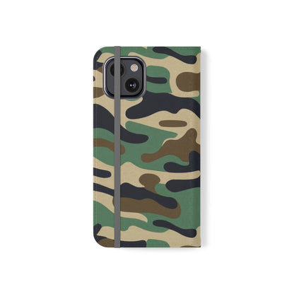 Camouflage Folio Phone Case