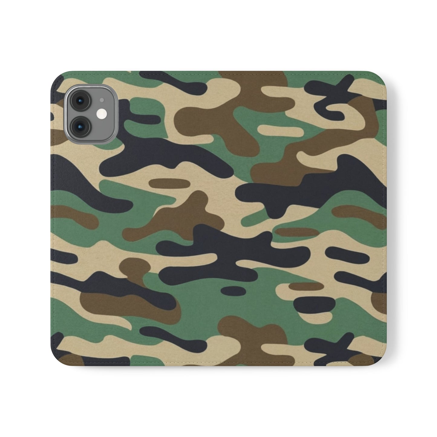 Camouflage Folio Phone Case