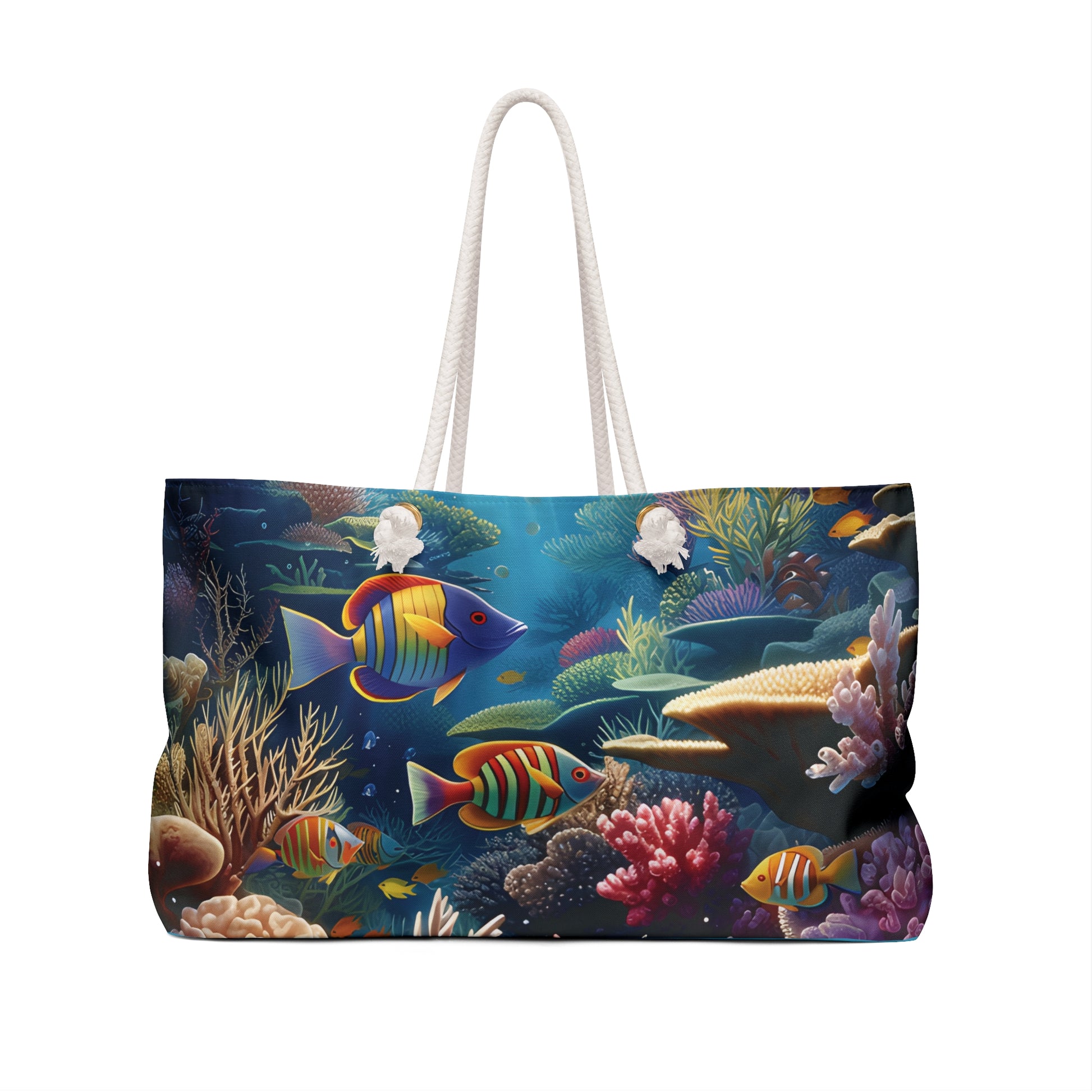 Wonders of the Sea Beach Bag/Weekender Bag - Ruppy's Creations