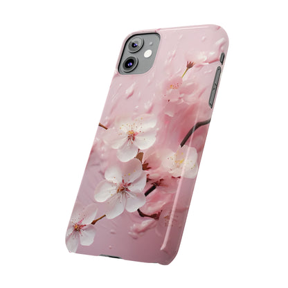 Cherry Blossom Slim Phone Case For I-PHone