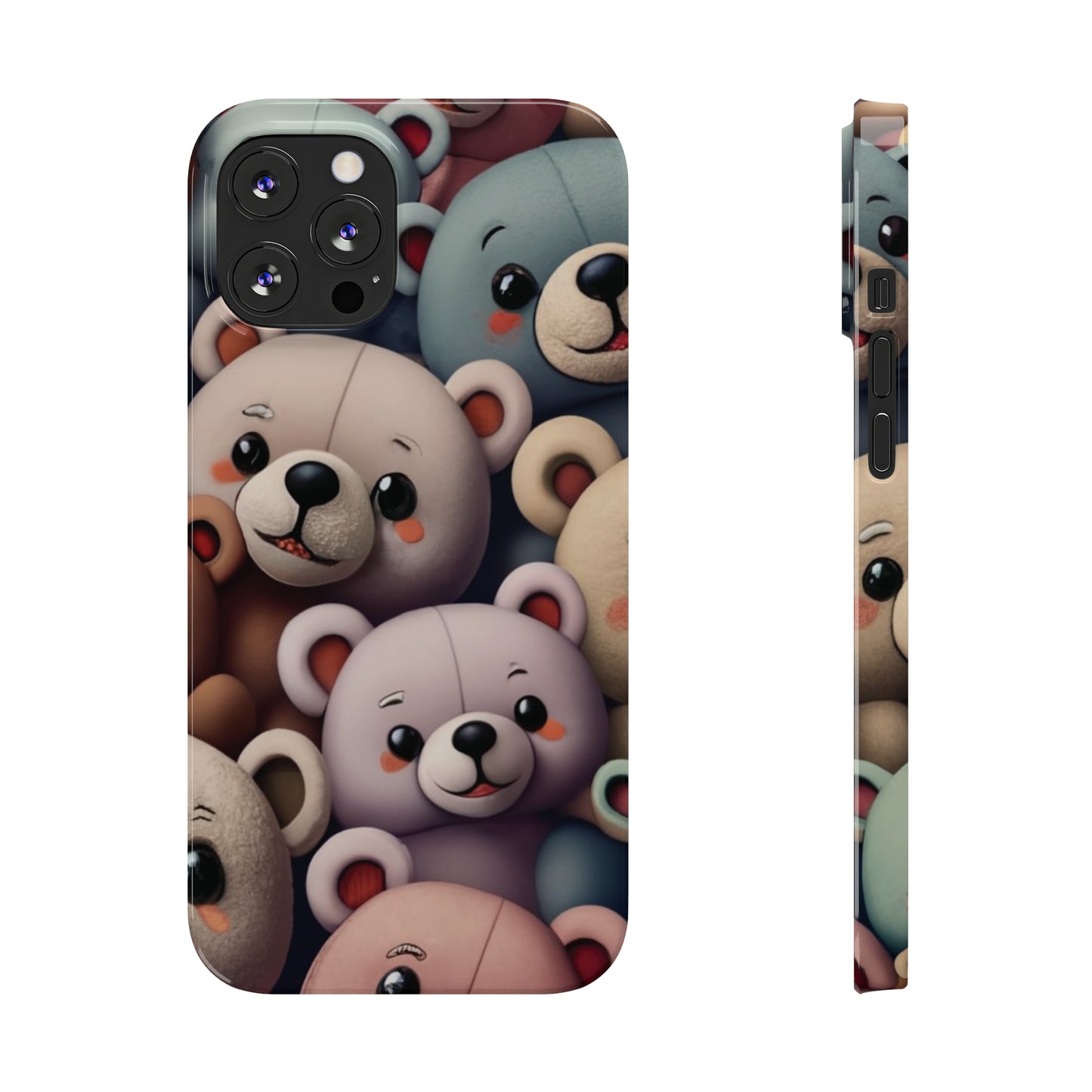 Teddy Bears I phone Slim Phone Cases