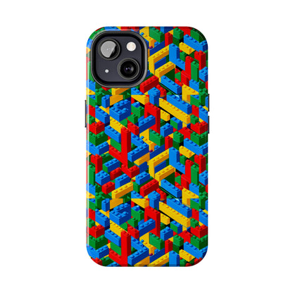 Lego Type Design I Phone Tough Phone Case