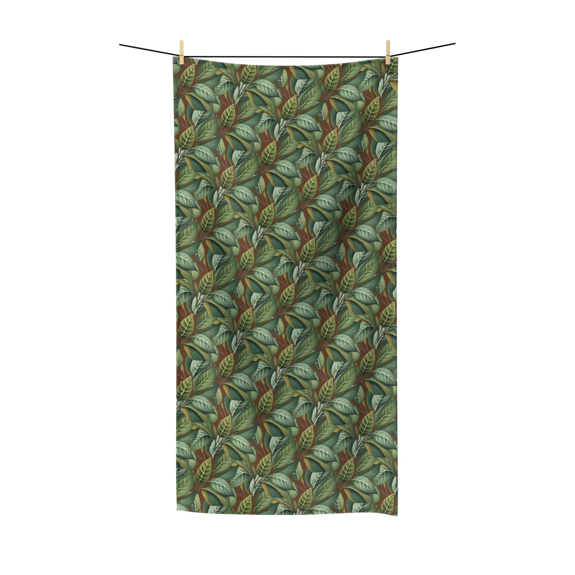 bath towel inspired by nature