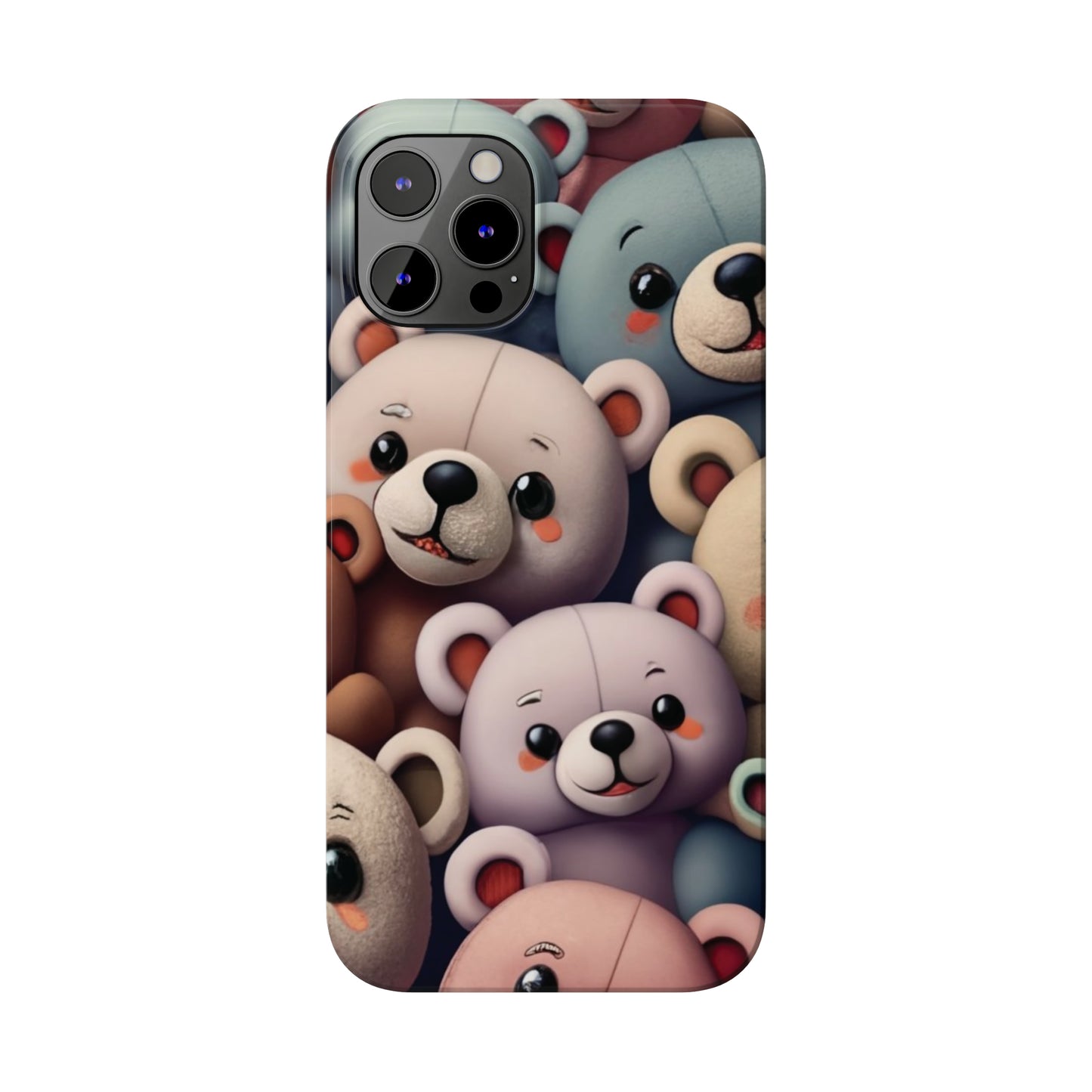 Teddy Bears I phone Slim Phone Cases