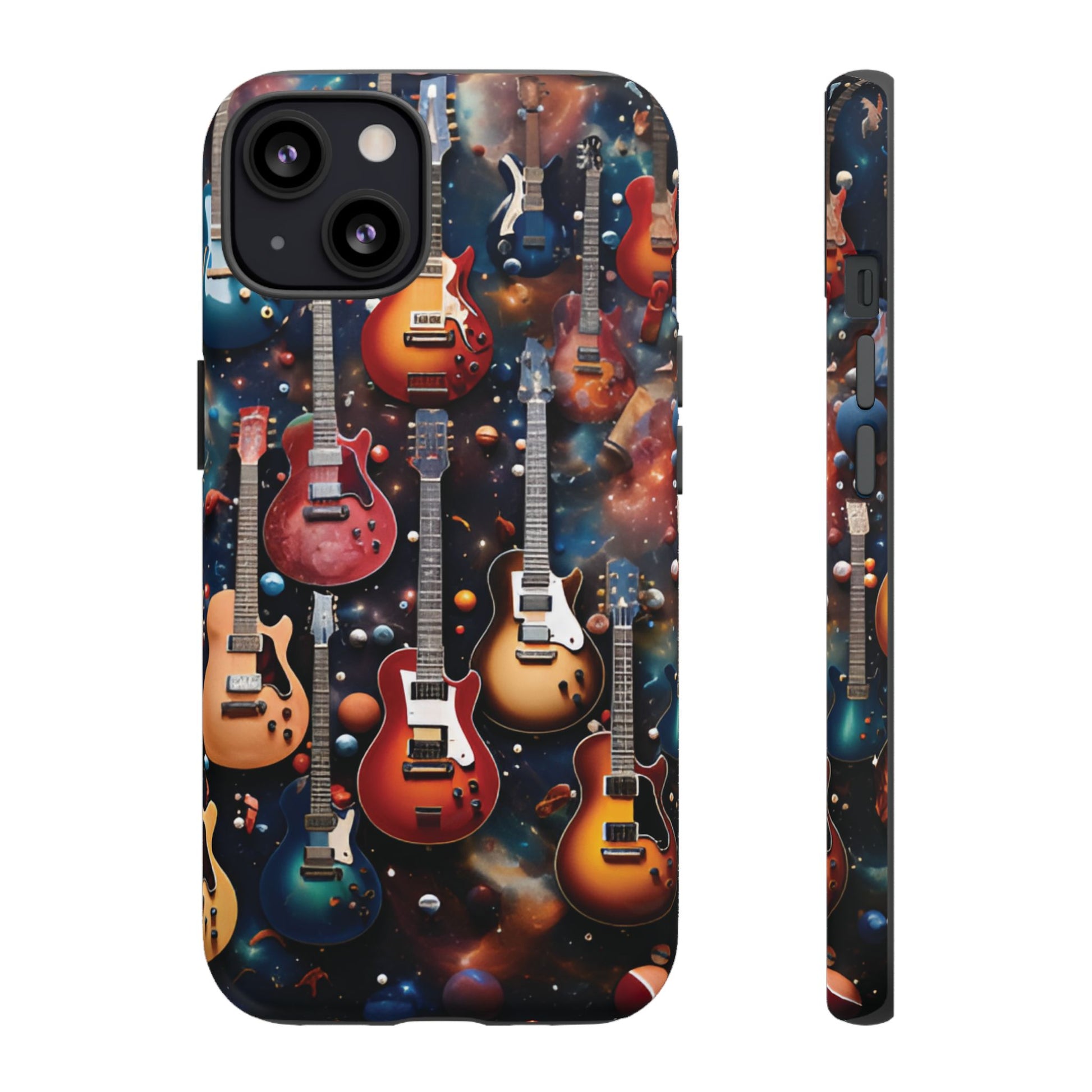 Electric Guitars in Space Tough Phone Case - Ruppy's Creations