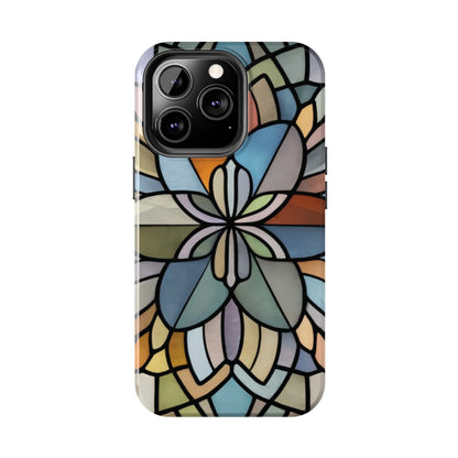 Stained Glass Look Tough Phone Case For I-Phone