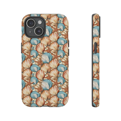 Starfish and Seashells Tough Cell Phone Case - Ruppy's Creations